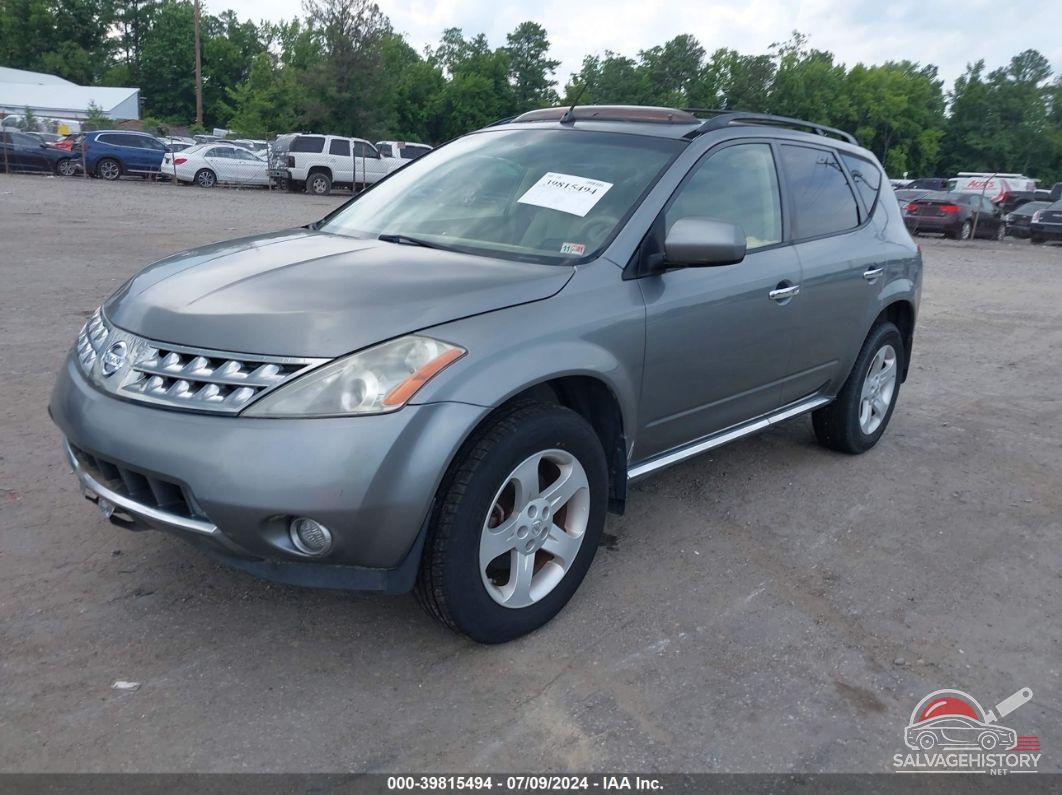 JN8AZ08W47W631574 2007 NISSAN MURANO photo no. 2