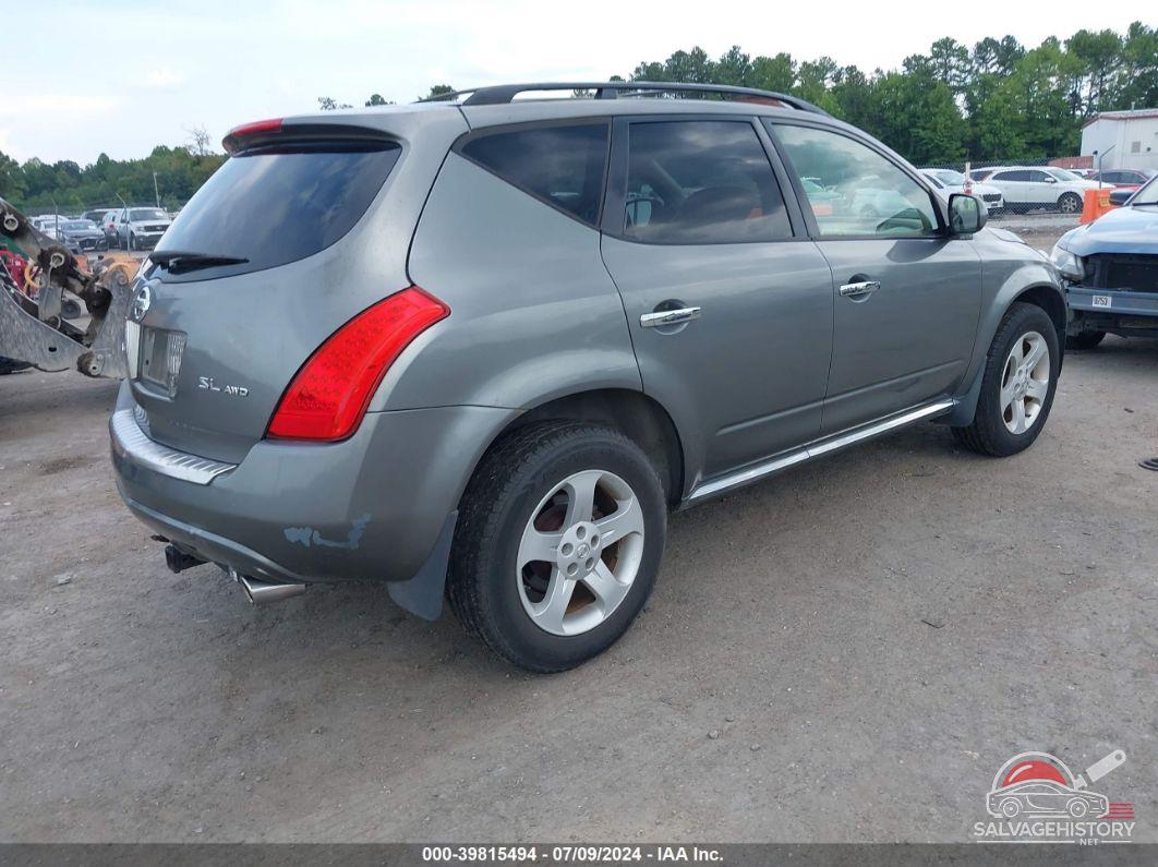JN8AZ08W47W631574 2007 NISSAN MURANO photo no. 4