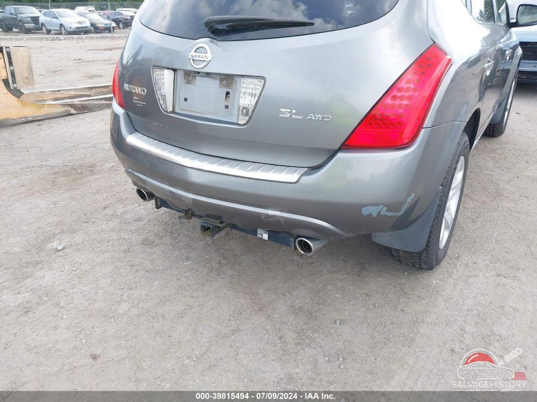 JN8AZ08W47W631574 2007 NISSAN MURANO photo no. 6