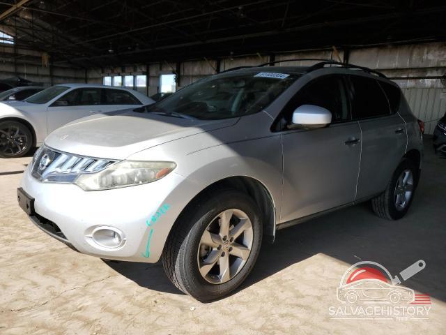 JN8AZ18U39W105332 2009 NISSAN MURANO photo no. 2