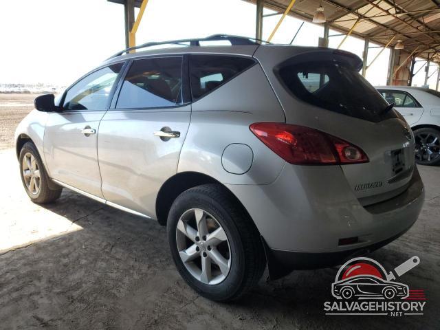 JN8AZ18U39W105332 2009 NISSAN MURANO photo no. 2