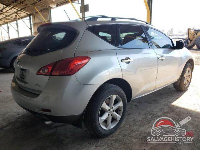 JN8AZ18U39W105332 2009 NISSAN MURANO photo no. 3