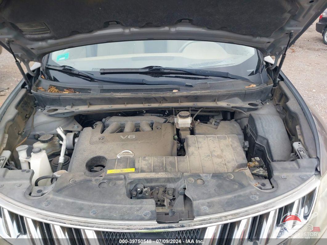 JN8AZ1MU5AW014122 2010 NISSAN MURANO photo no. 10