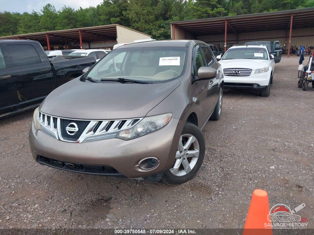 JN8AZ1MU5AW014122 2010 NISSAN MURANO photo no. 2