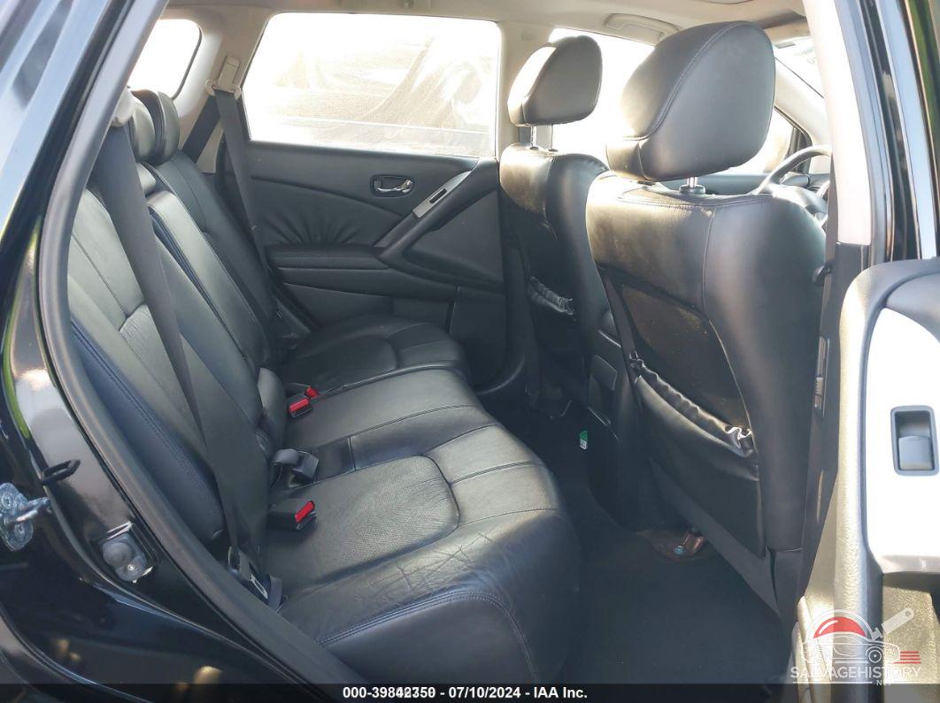 JN8AZ1MW4AW121972 2010 NISSAN MURANO photo no. 8