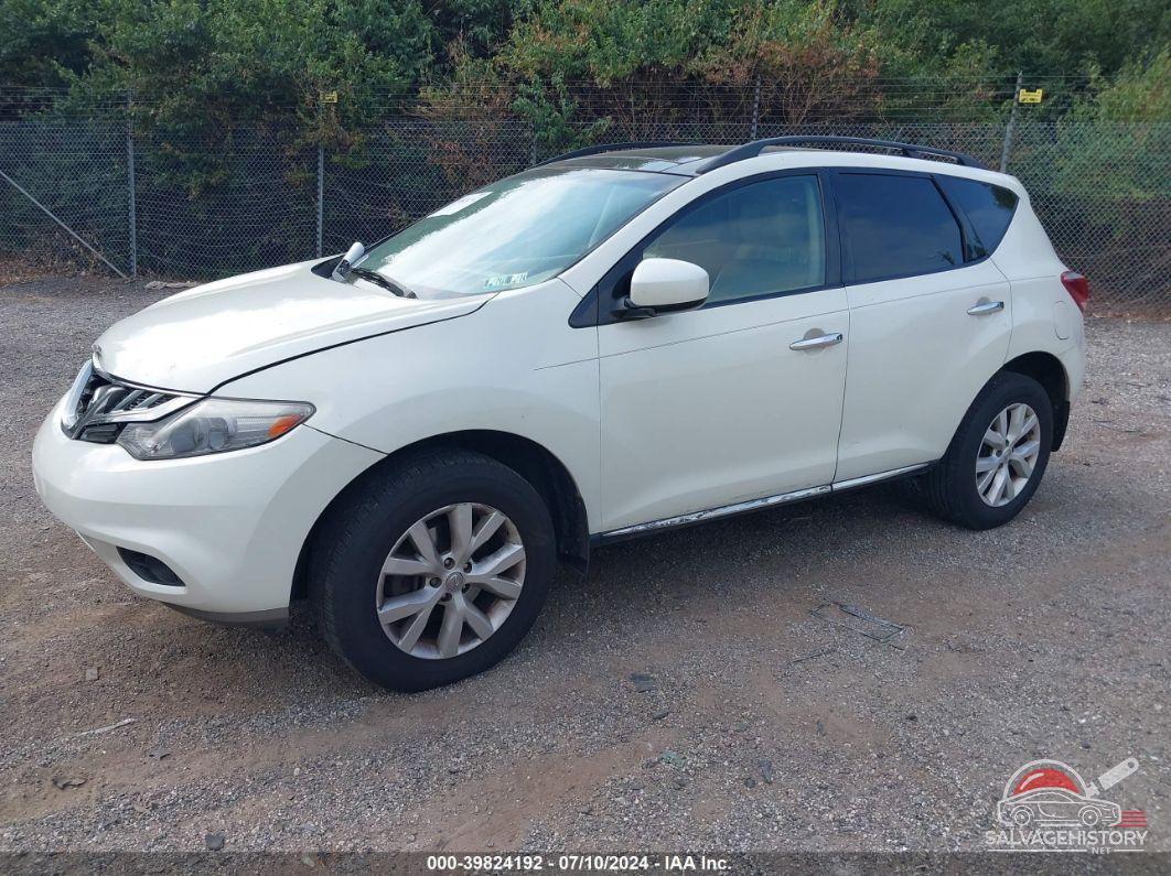 JN8AZ1MW6BW167515 2011 NISSAN MURANO photo no. 2