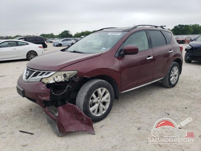 JN8AZ1MU5CW113252 2012 NISSAN MURANO photo no. 6