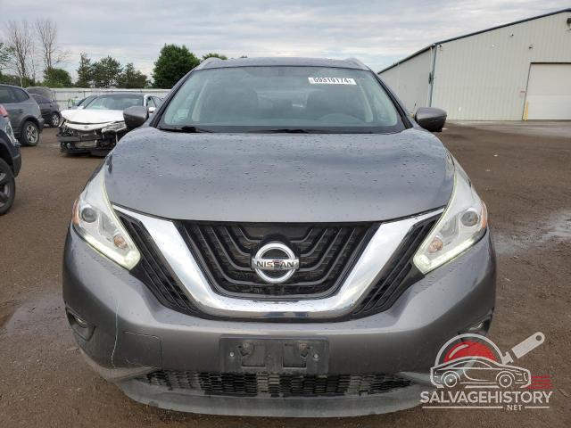 5N1AZ2MHXHN110621 2017 NISSAN MURANO photo no. 5
