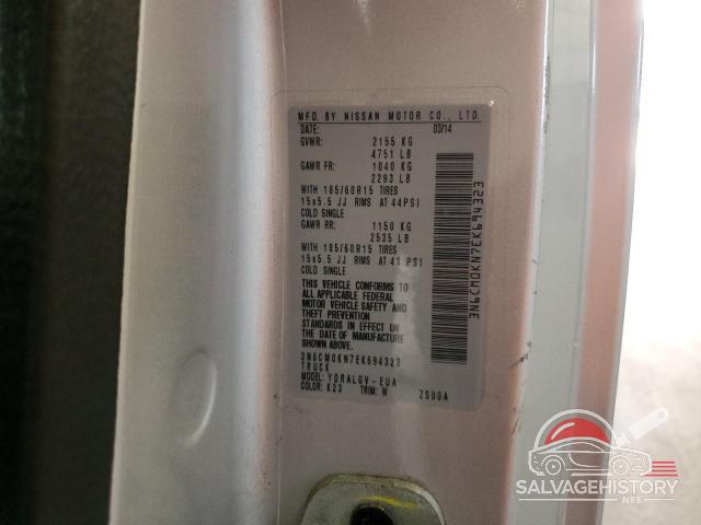 3N6CM0KN7EK694323 2014 NISSAN NV photo no. 13