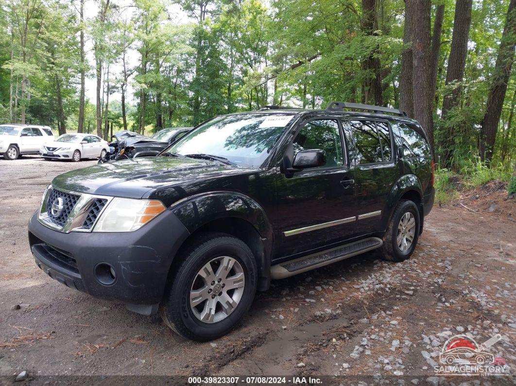 5N1AR1NB3BC601670 2011 NISSAN PATHFINDER photo no. 2