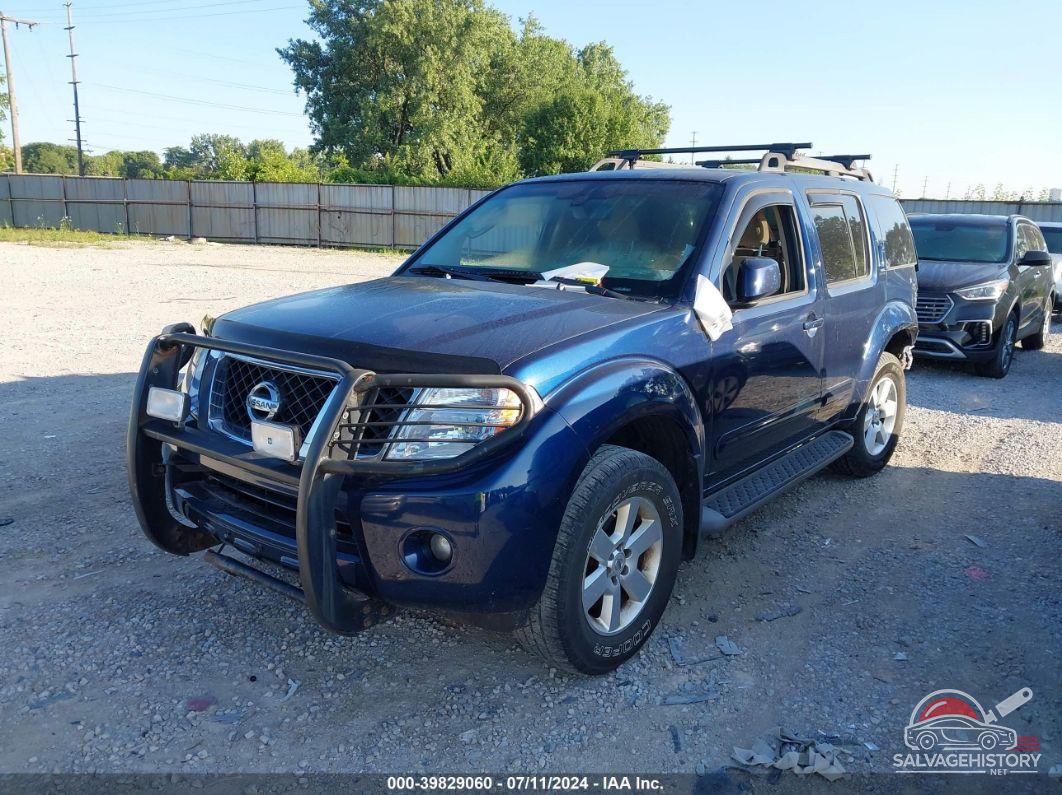 5N1AR1NB3CC616235 2012 NISSAN PATHFINDER photo no. 2