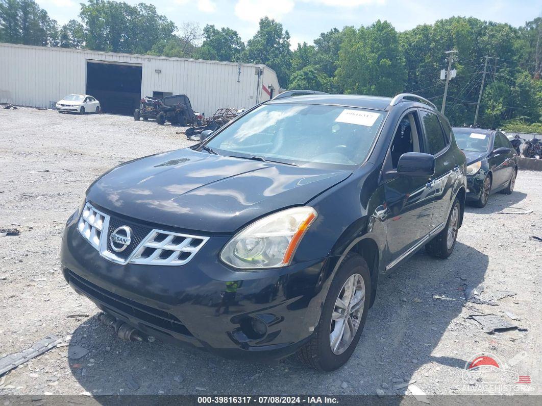 JN8AS5MV1CW376438 2012 NISSAN ROGUE photo no. 2