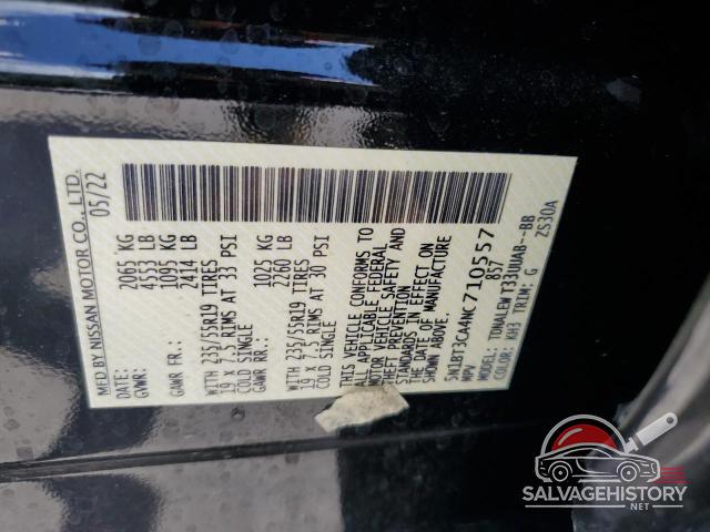 5N1BT3CA4NC710557 2022 NISSAN ROGUE photo no. 13
