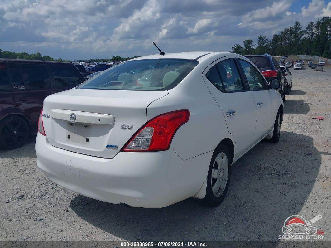 3N1CN7AP9CL838167 2012 NISSAN VERSA photo no. 4