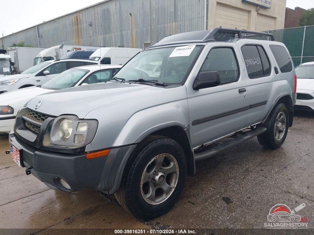 5N1MD28Y12C574132 2002 NISSAN XTERRA photo no. 2