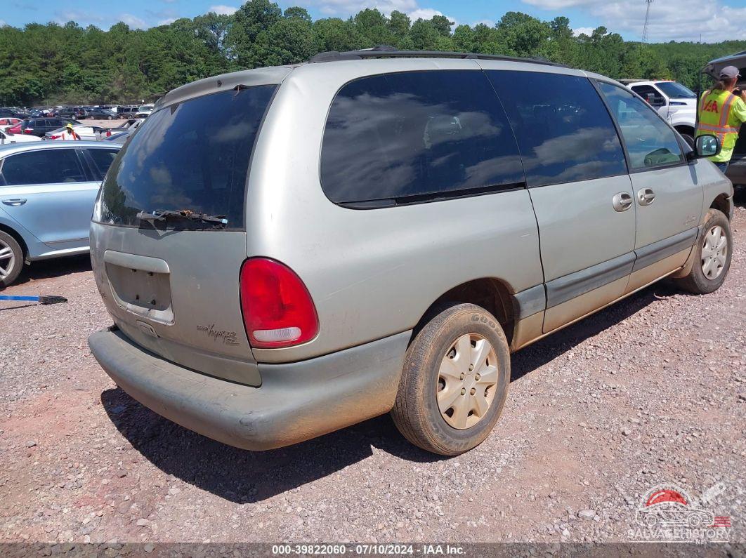 2P4GP44G9XR227420 1999 PLYMOUTH GRAND VOYAGER photo no. 4