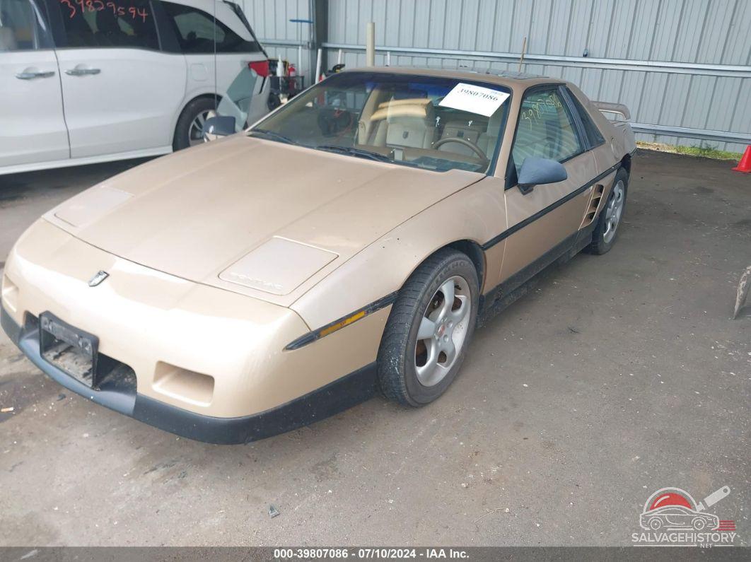1G2PF3795GP202258 1986 PONTIAC 2000 photo no. 2