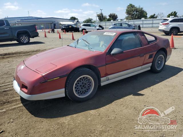 1G2PG1190HP235289 1987 PONTIAC FIERO photo no. 6