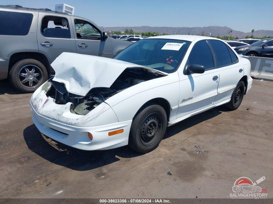 1G2JB524327461560 2002 PONTIAC SUNFIRE photo no. 2