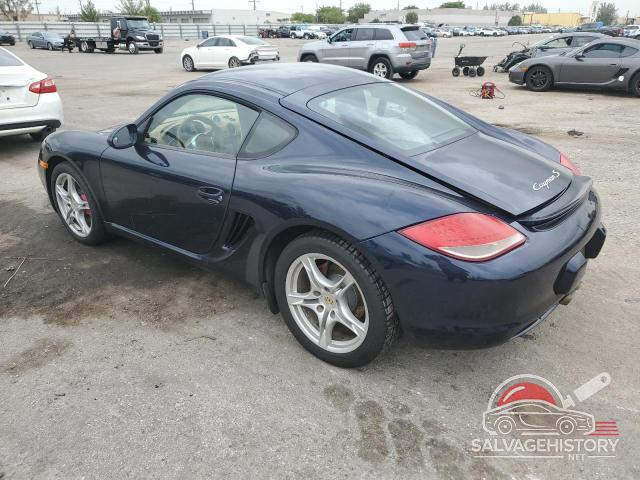 WP0AB298X9U780596 2009 PORSCHE CAYMAN photo no. 2