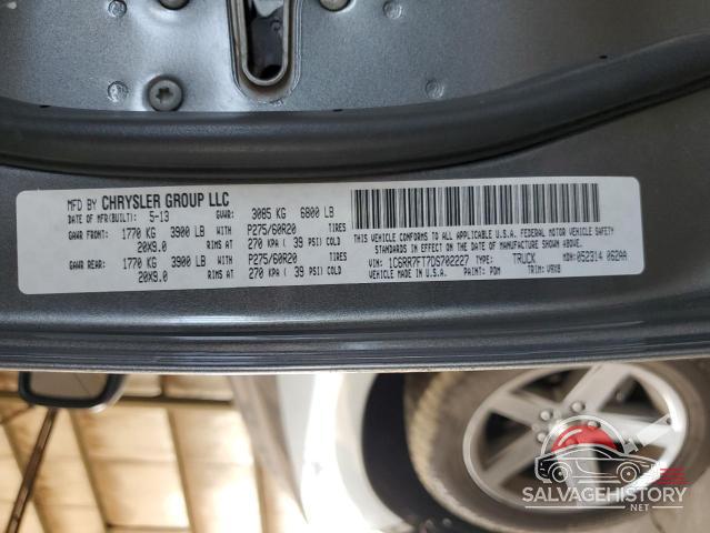 1C6RR7FT7DS702227 2013 RAM 1500 photo no. 12
