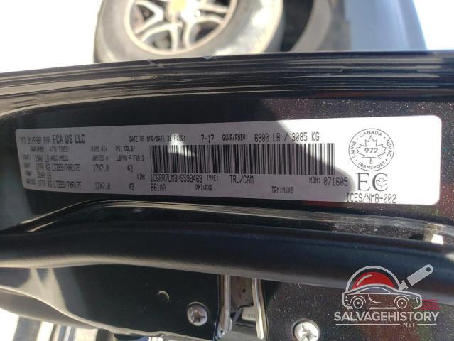 1C6RR7LM3HS599469 2017 RAM 1500 photo no. 12