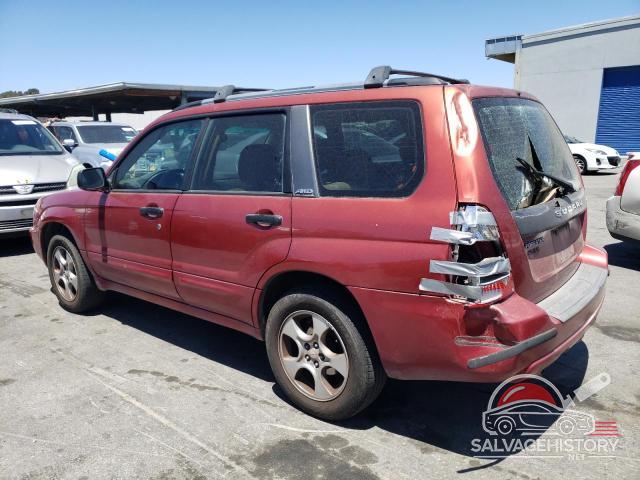 JF1SG65644H750227 2004 SUBARU FORESTER photo no. 2