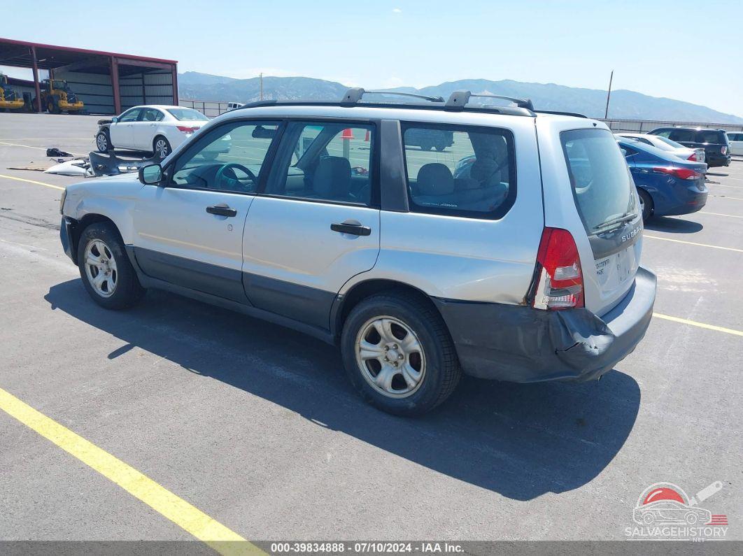 JF1SG63605H733221 2005 SUBARU FORESTER photo no. 3