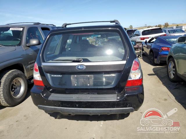JF1SG656X7H721089 2007 SUBARU FORESTER photo no. 6
