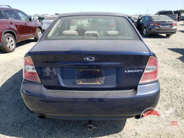 4S3BL616657209991 2005 SUBARU LEGACY photo no. 6