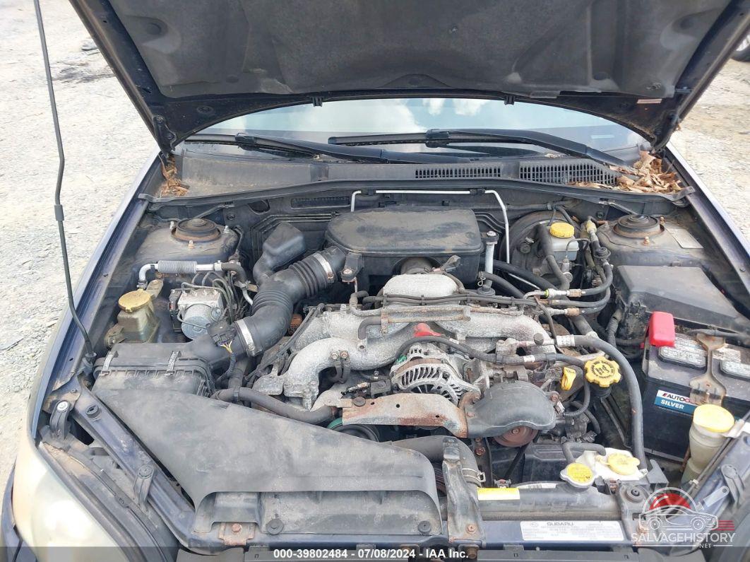 4S3BL616X57206043 2005 SUBARU LEGACY photo no. 10