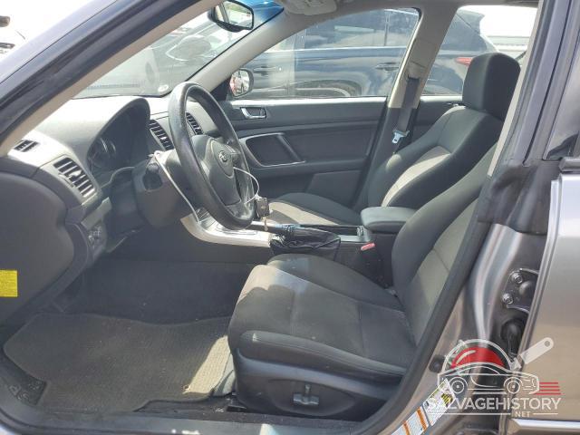 4S3BL616X87212459 2008 SUBARU LEGACY photo no. 7