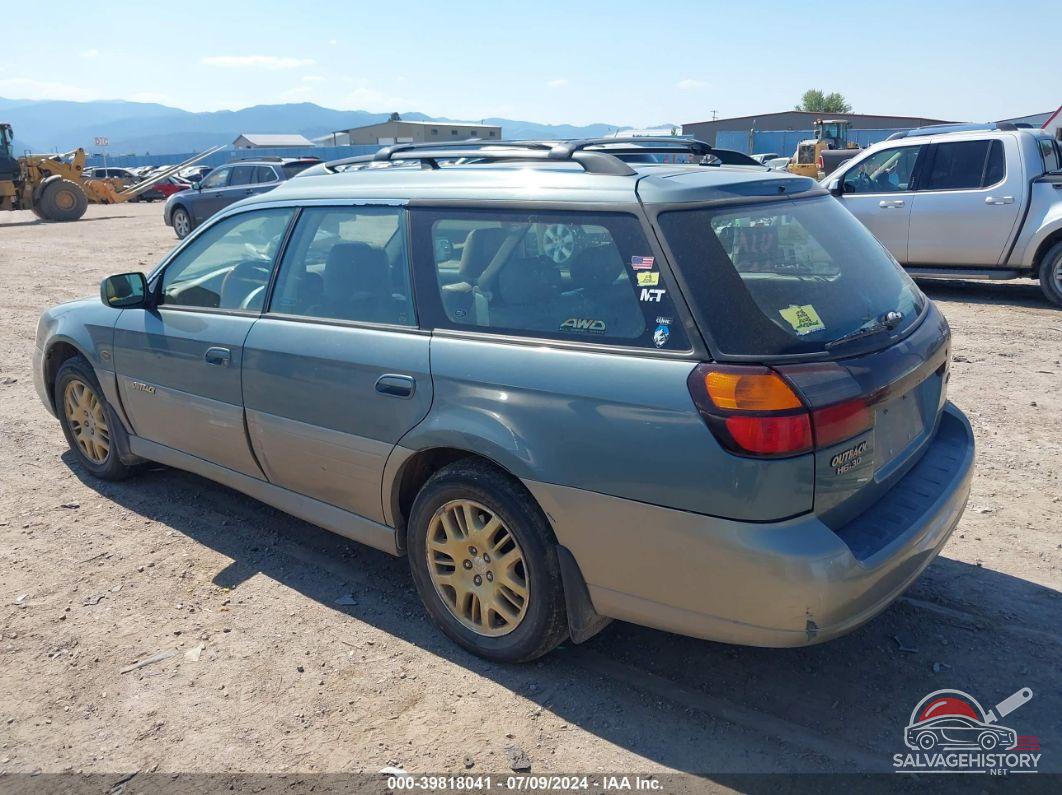 4S3BH806217624220 2001 SUBARU OUTBACK photo no. 3