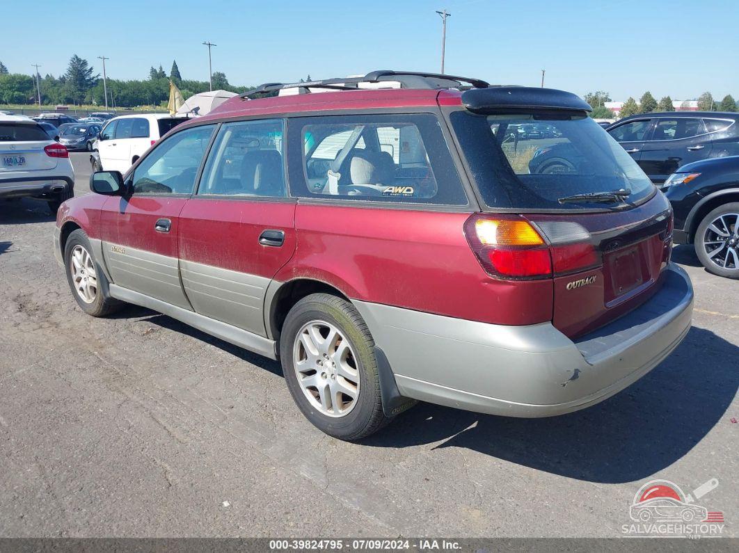 4S3BH665X27653971 2002 SUBARU OUTBACK photo no. 3