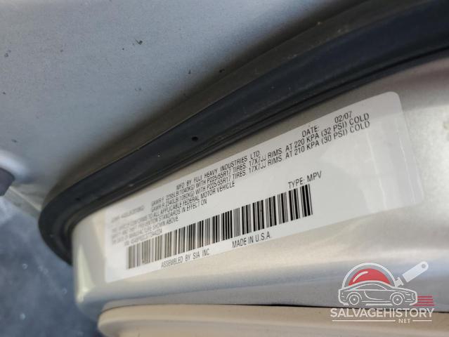 4S4BP62C377344224 2007 SUBARU OUTBACK photo no. 12