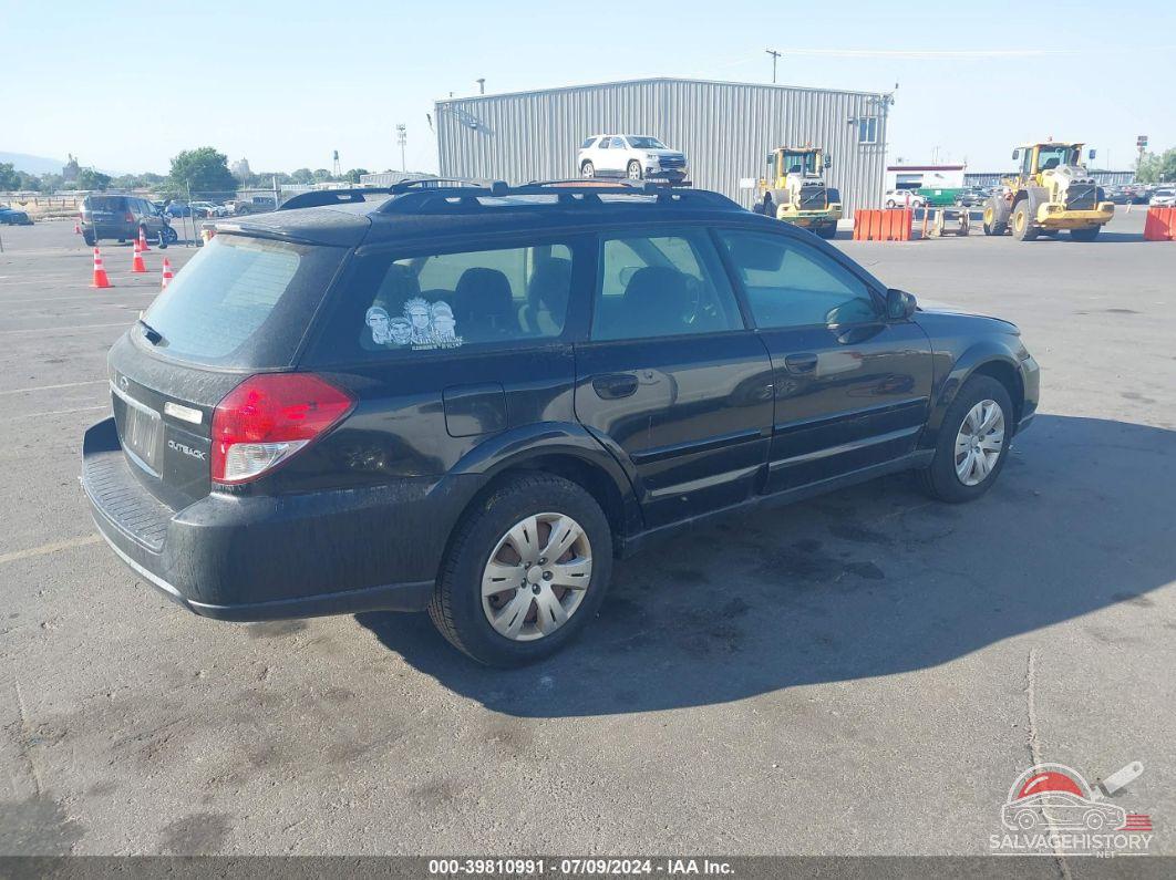 4S4BP60C486309153 2008 SUBARU OUTBACK photo no. 4