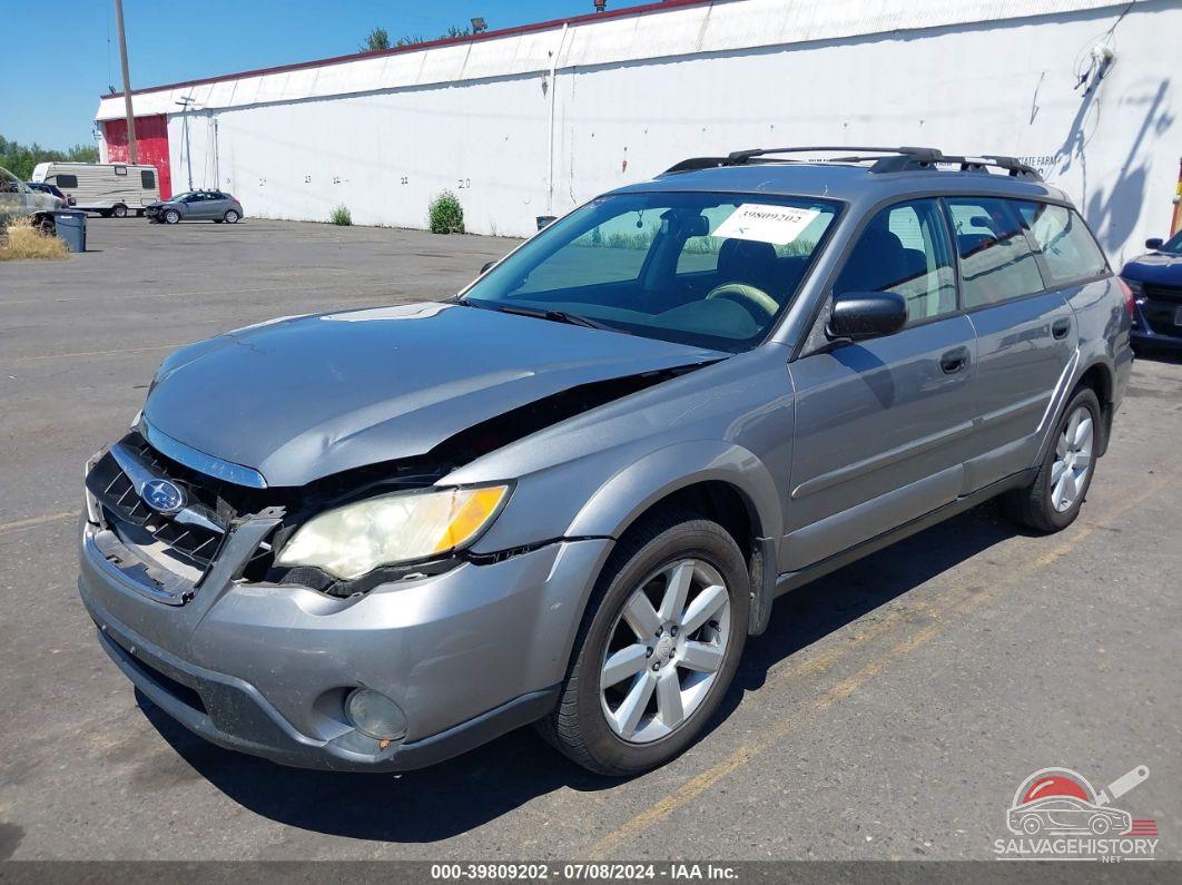 4S4BP61C097335128 2009 SUBARU OUTBACK photo no. 2