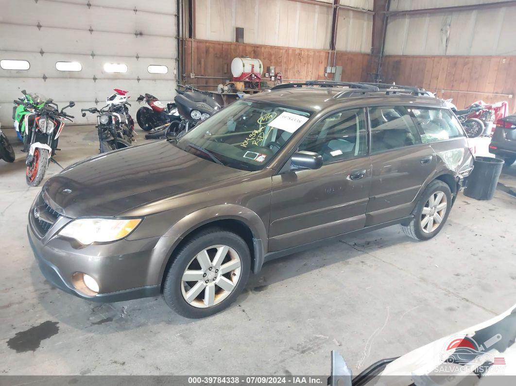 4S4BP61C597310354 2009 SUBARU OUTBACK photo no. 2