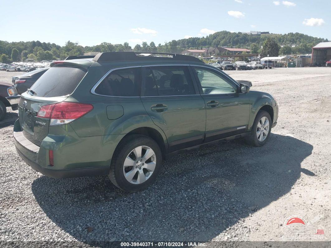 4S4BRBCC3A3315953 2010 SUBARU OUTBACK photo no. 4