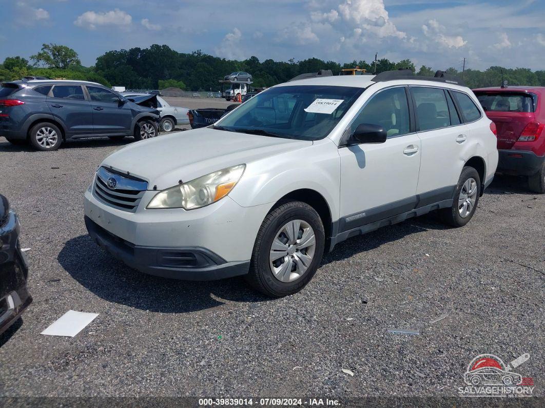 4S4BRBAC8B3445490 2011 SUBARU OUTBACK photo no. 2