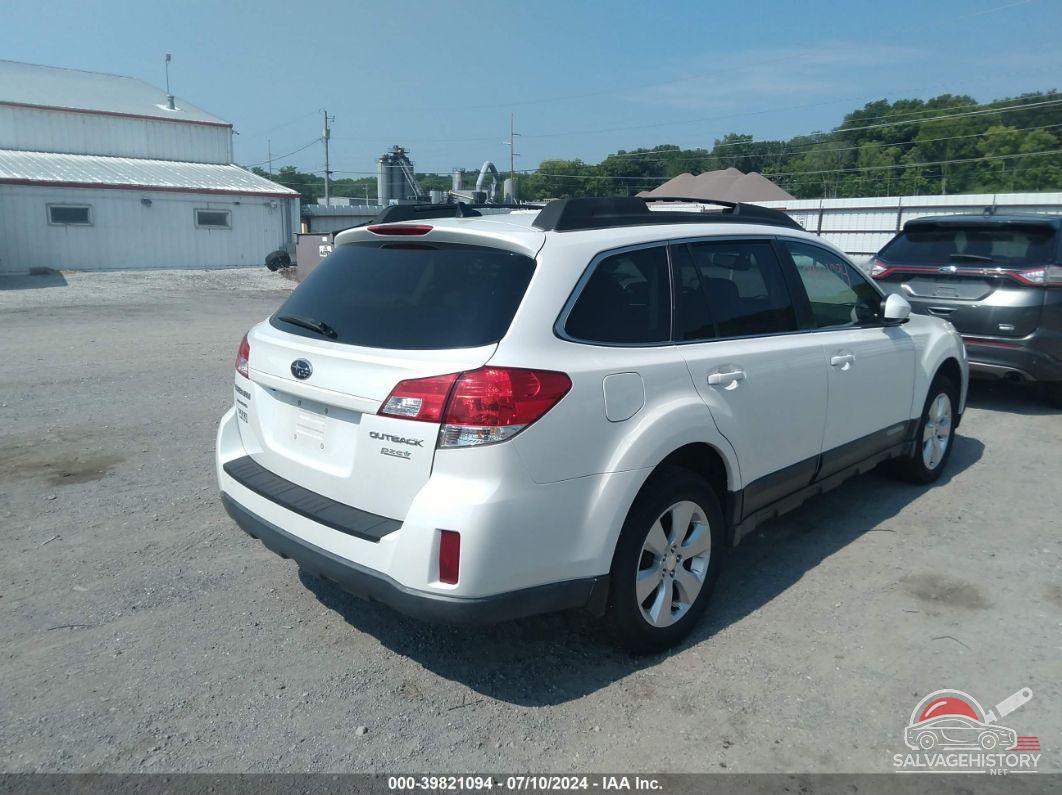 4S4BRBKC6B3392254 2011 SUBARU OUTBACK photo no. 4