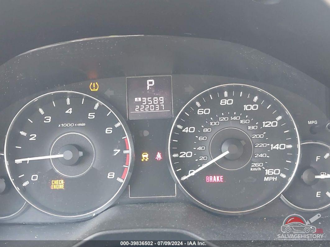 4S4BRDLC8C2275759 2012 SUBARU OUTBACK photo no. 7