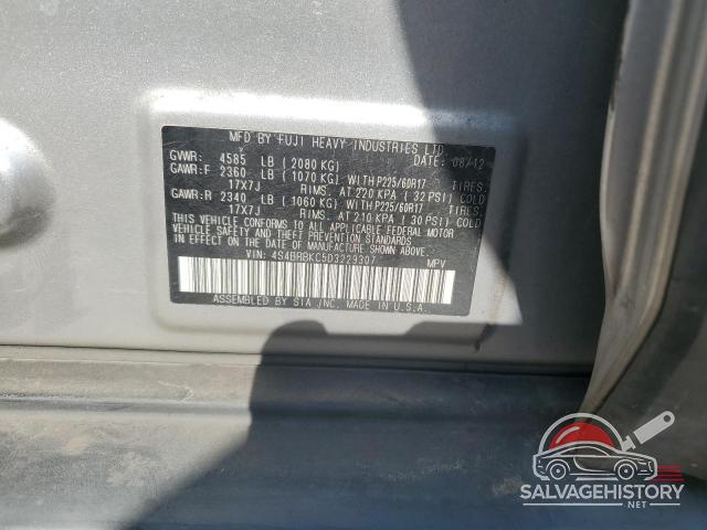4S4BRBKC5D3229307 2013 SUBARU OUTBACK photo no. 14