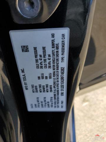 5YJ3E1EA3RF746382 2024 TESLA MODEL 3 photo no. 12