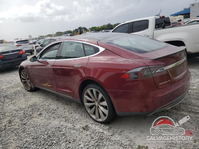 5YJSA1DP2CFS00578 2012 TESLA MODEL S photo no. 2