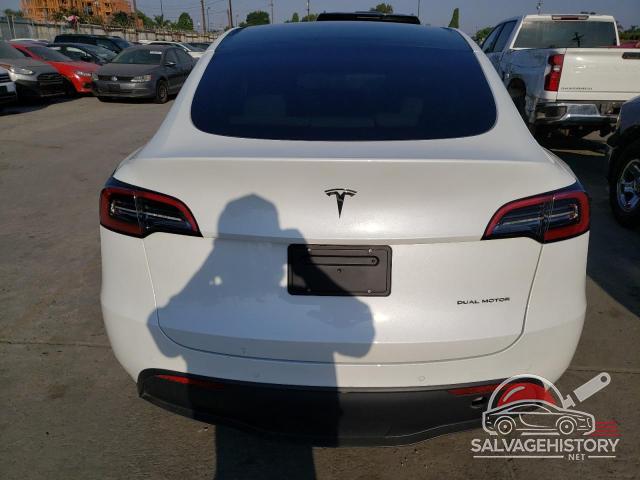 7SAYGDEE2NF358111 2022 TESLA MODEL Y photo no. 6