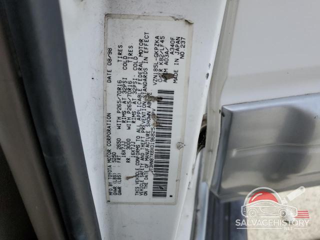 JT3HN87R8X0196825 1999 TOYOTA 4RUNNER photo no. 13