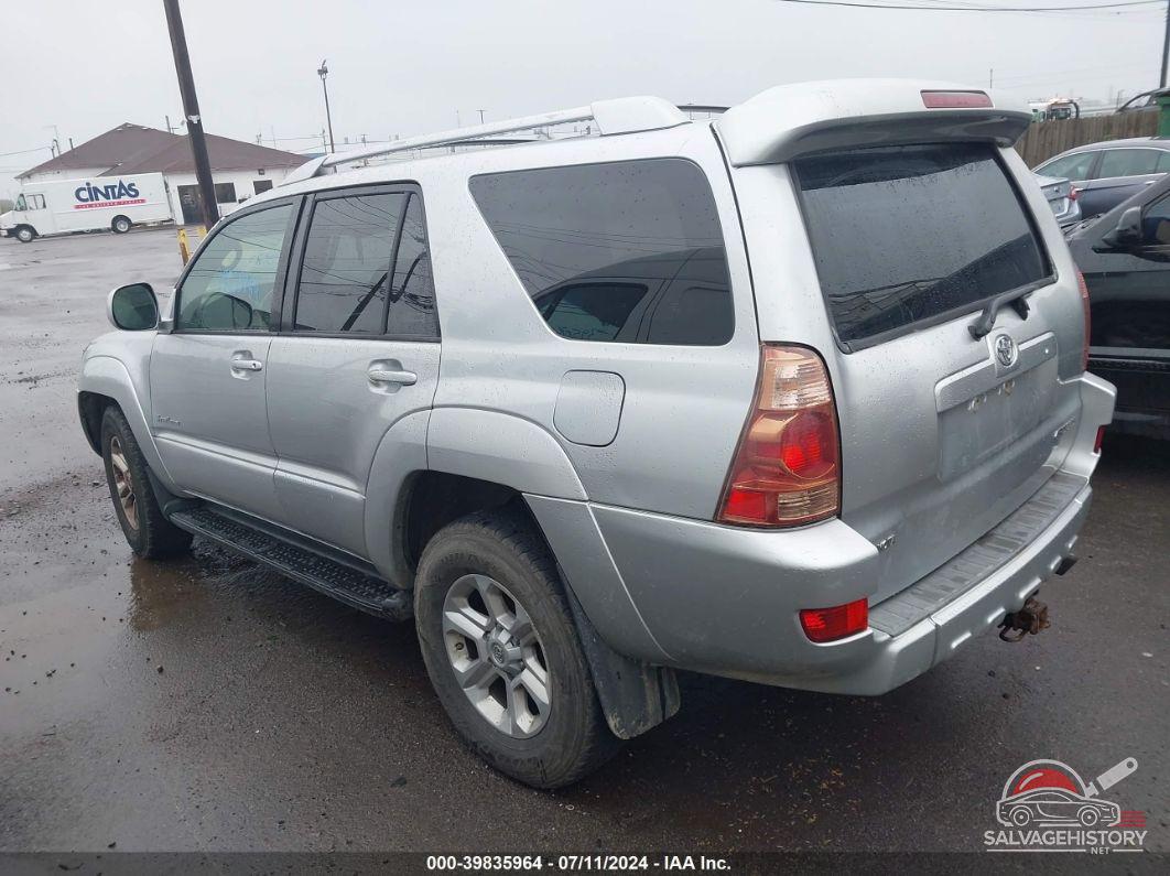 JTEBU14R558041630 2005 TOYOTA 4RUNNER photo no. 3