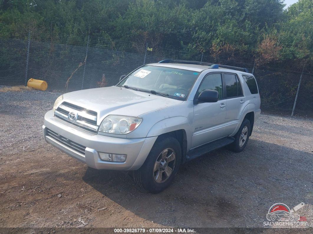 JTEBU14R658032113 2005 TOYOTA 4RUNNER photo no. 2
