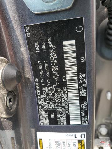 JTEHU5JR5M5845013 2021 TOYOTA 4RUNNER photo no. 13